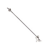 Flying Grouse One Wing Down Swizzle Stick in Sterling Silver