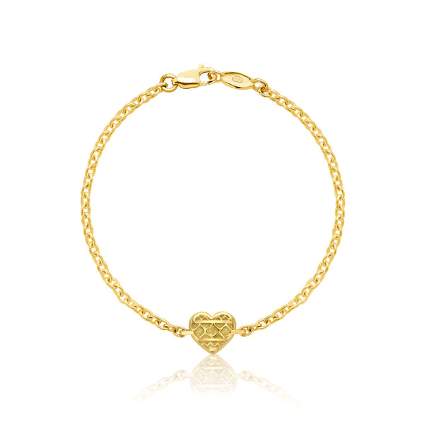 Heart of Africa Bracelet in 18ct Gold