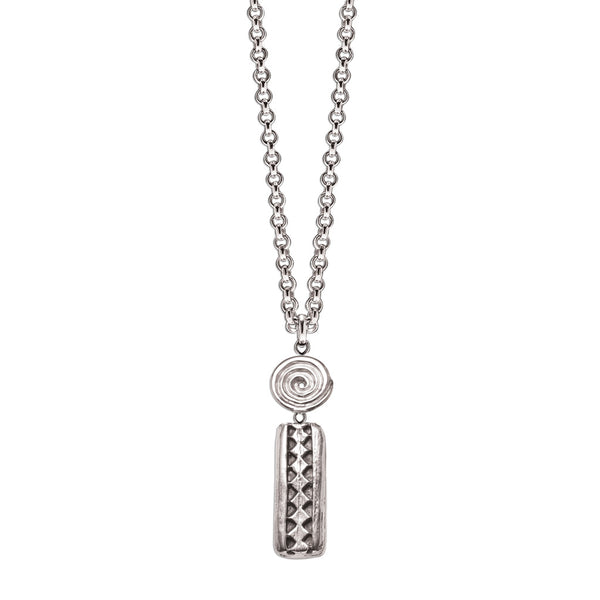 Hakata Ndoro Pendant & Chain in Sterling Silver