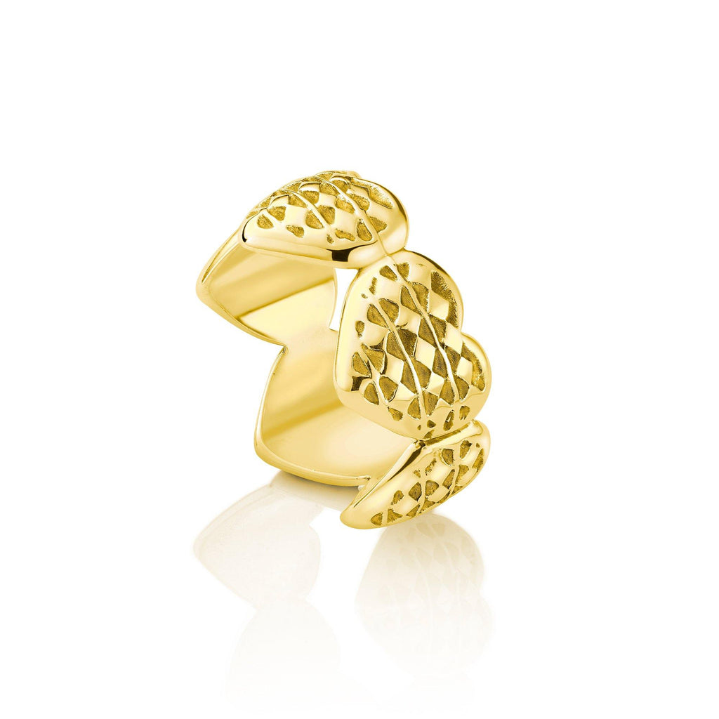Heart of Africa 2021 Ring in 18ct Gold by Patrick Mavros