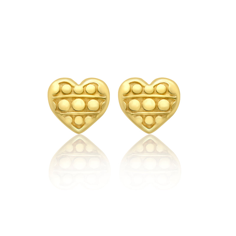 Heart of Africa 2022 Earrings in 18ct Gold