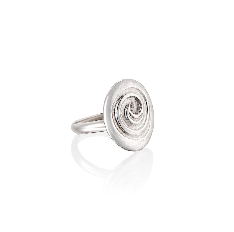 Ndoro Flat Ring in Sterling Silver