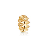 Pangolin Scale Ring in 18ct Gold