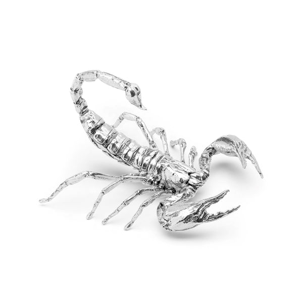 Scorpion Sculpture in Sterling Silver