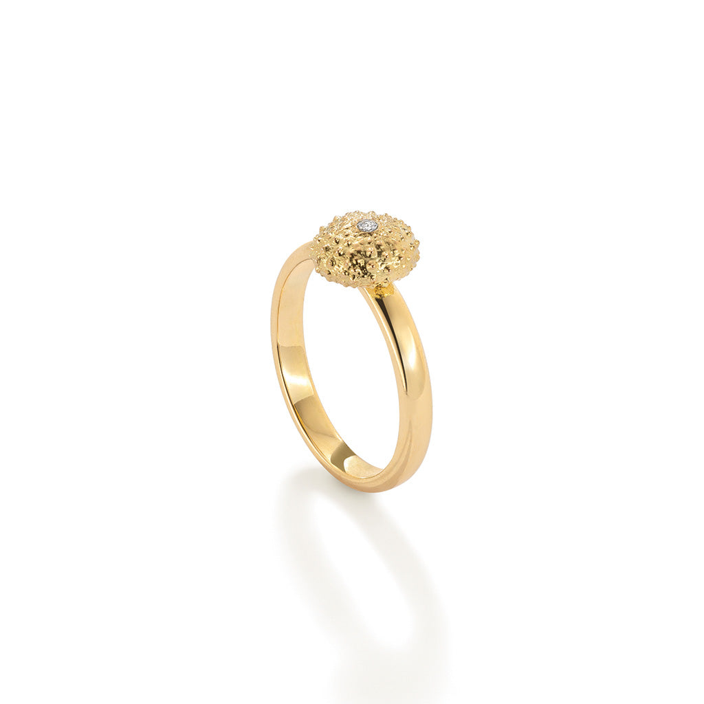 Sea Urchin Petite Ring 18ct