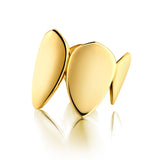 The Pangolin Queen Cuff in 18ct Gold by Patrick Mavros