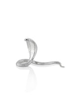 The Egyptian Cobra Pair in Silver - Small